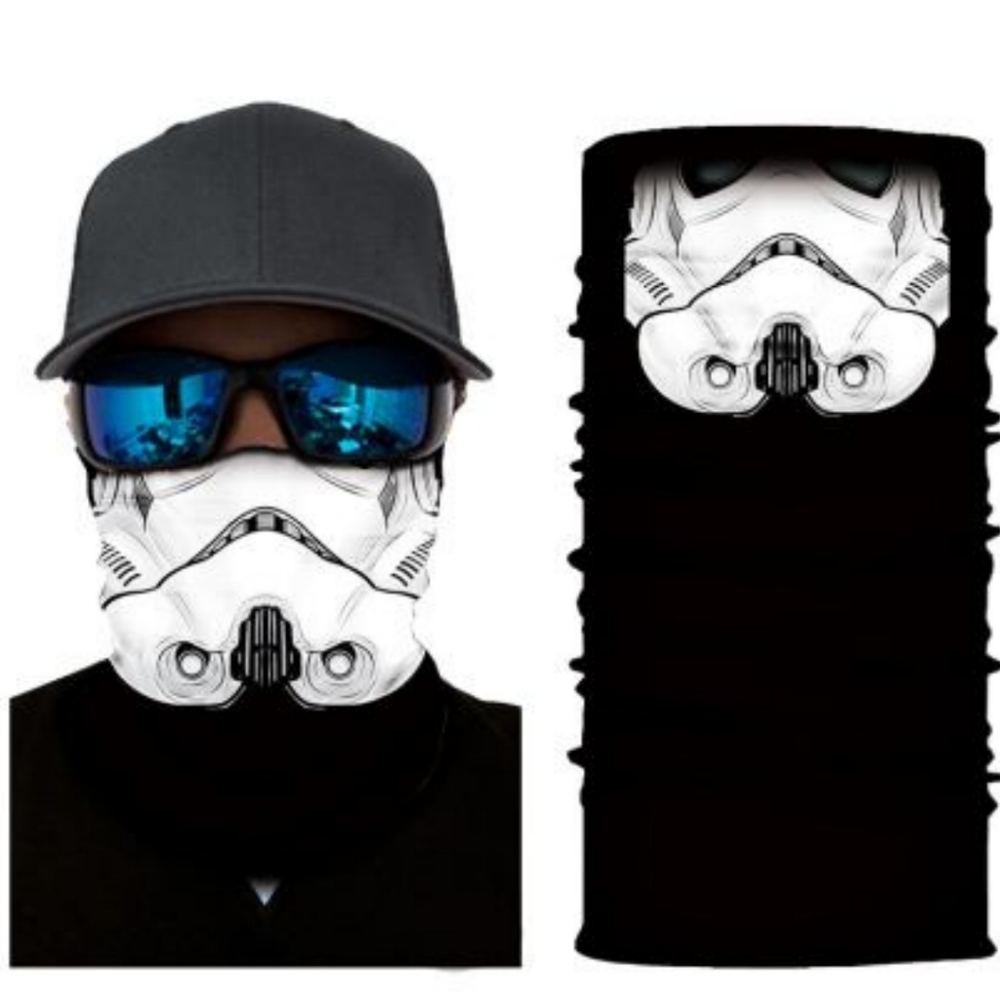 Star Wars, Disney, Stormtrooper neck gaiter mask